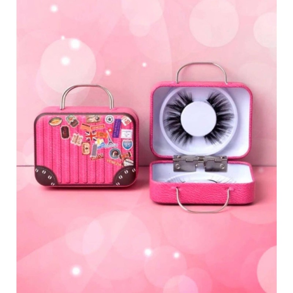 Eyelash travel portable suitcase